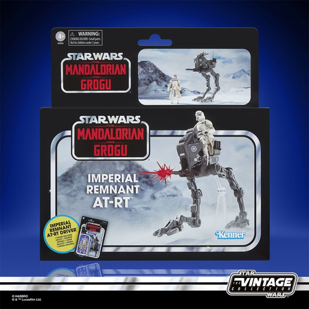 Star Wars The Vintage Collection The Mandalorian & Grogu Imperial Remnant AT-RT 3,75-inch Action Figure Hasbro G2536