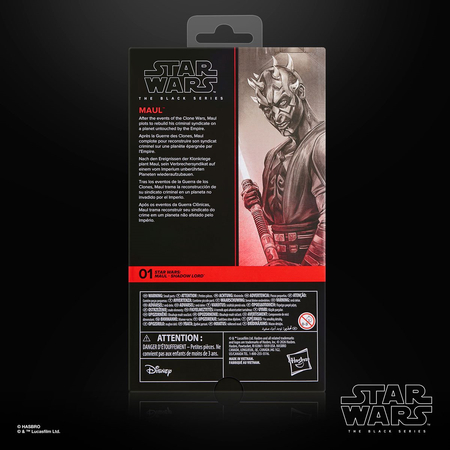 Star Wars: The Black Series (Maul: Shadow Lord) Maul 6-Inch Action Figure Hasbro 01 G2582