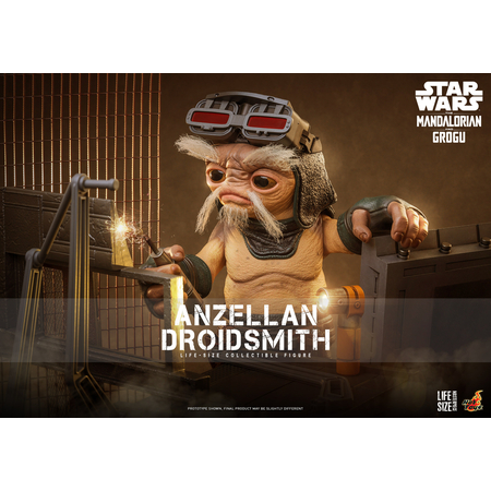Star Wars: The Mandalorian & Grogu Anzellan Droidsmith Life-Size Figure Hot Toys LMS017 915302