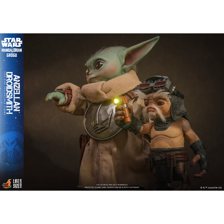 Star Wars: The Mandalorian & Grogu Anzellan Droidsmith Life-Size Figure Hot Toys LMS017 915302
