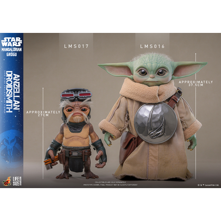Star Wars: The Mandalorian & Grogu Anzellan Droidsmith Life-Size Figure Hot Toys LMS017 915302
