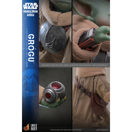 Star Wars: The Mandalorian & Grogu - Grogu Life-Size Figure Hot Toys LMS016 915301