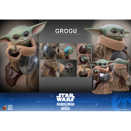 Star Wars: The Mandalorian & Grogu - Grogu Life-Size Figure Hot Toys LMS016 915301