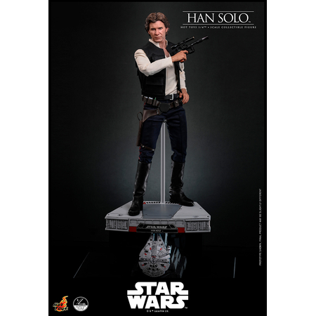 Star Wars: A New Hope Han Solo Quarter Scale (1:4) Collectible Figure Hot Toys QS026 915342