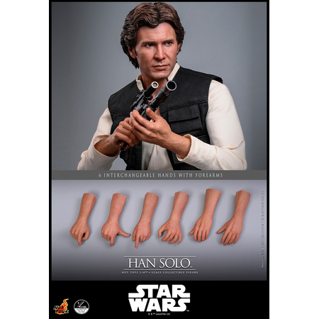 Star Wars: A New Hope Han Solo Quarter Scale (1:4) Collectible Figure Hot Toys QS026 915342