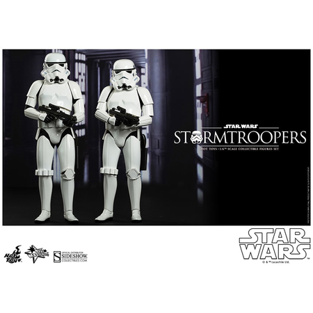 Star Wars Episode IV Stormtroopers 1:6 Scale Figure Set Hot Toys 902291 MMS268