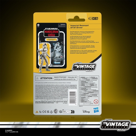 Star Wars The Vintage Collection The Mandalorian & Grogu Imperial Remnant AT-AT Driver 3,75-Inch Action Figure Hasbro VC387 G2618