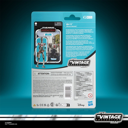 Star Wars The Vintage Collection The Mandalorian IG-11 (Nevarro Marshal) 3,75-inch Action Figure Hasbro VC388 G2619