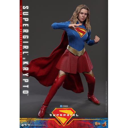 DC Supergirl & Krypto 1:6 Scale Figure Set Hot Toys MMS869 915560