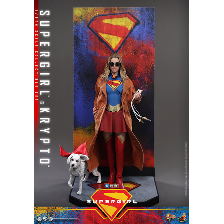DC Supergirl & Krypto 1:6 Scale Figure Set Hot Toys MMS869 915560