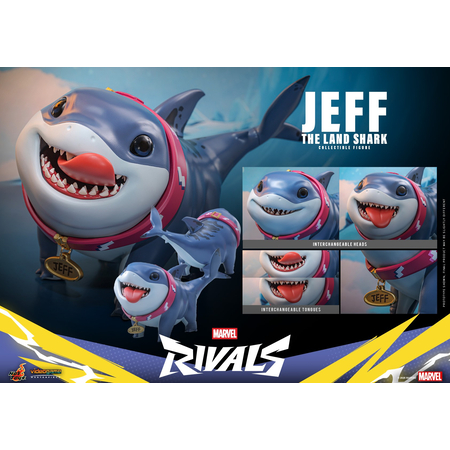 Marvel Rivals Jeff the Land Shark Collectible Figure Hot Toys VGM86 915707