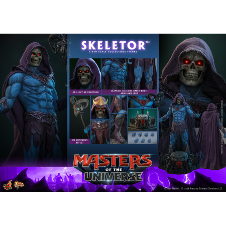 Masters of the Universe Skeletor Figurine Échelle 1:6 Hot Toys MMS889 915719