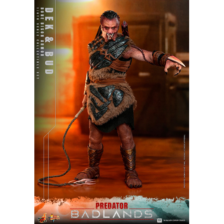 Predator: Badlands - Dek (Bone Bison Armor) and Bud Collectible 1:6 Scale Figure Set Hot Toys MMS873 915532