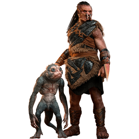 Predator: Badlands - Dek (Bone Bison Armor) and Bud Collectible 1:6 Scale Figure Set Hot Toys MMS873 915532