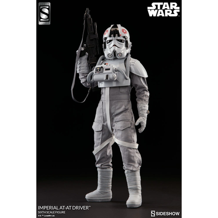 Star Wars Episode V: L'Empire Contre-Attaque Imperial AT-AT Driver VERSION EXCLUSIVE Figurine échelle 1:6 Sideshow Collectibles 1001241