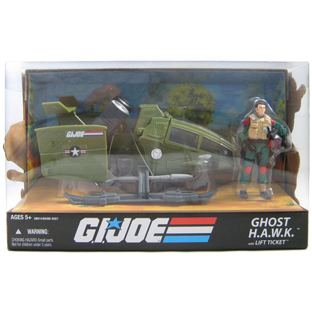 G.I. Joe Ghost Hawk (Sky Hawk) with Lift Ticket