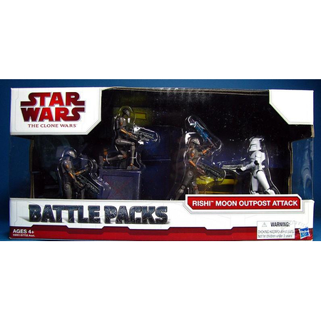 Star Wars Clone Wars Battle Pack Rishi Moon Outpost Attack