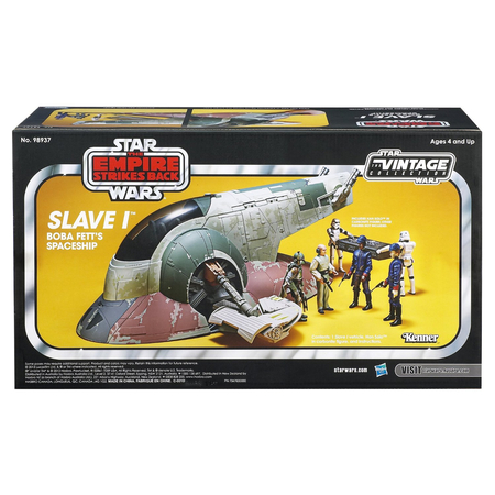 Star Wars  Empire Strike Back Slave I Boba Fett's Spaceship Vintage Box 2013