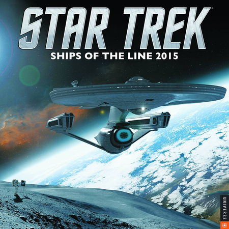 Star Trek Ships of Line 2015 Wall Calendar