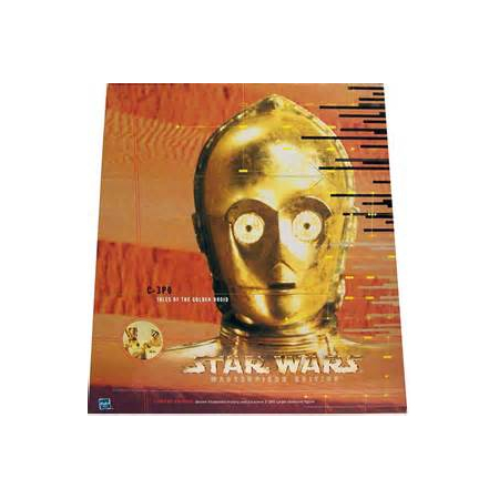 Livre C-3PO Tales of the Golden Droid Masterpiece Edition Hasbro ISBN 0-8118-2487-X