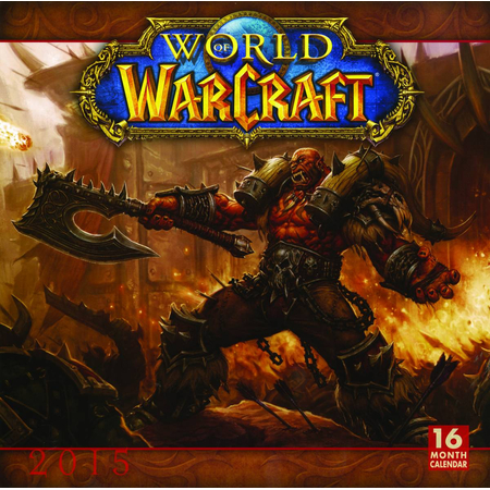 World of Warcraft 2015 16 Month Wall Calendar