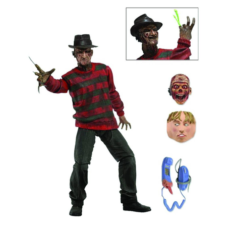 Nightmare On Elm Street 30th Anniversary Ultimate Freddy Figurine échelle 7 pouces NECA