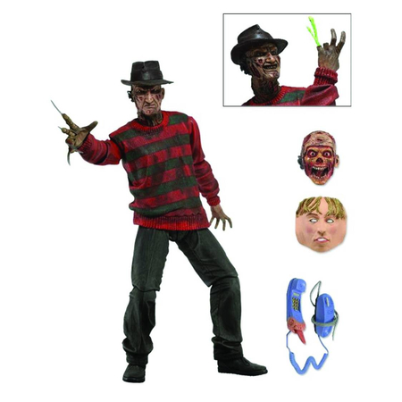 Nightmare On Elm Street 30th Anniversary Ultimate Freddy Figurine échelle 7 pouces NECA