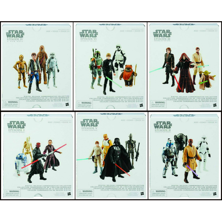Star Wars Digital Collection 4-pack Action Figures - Episode IV