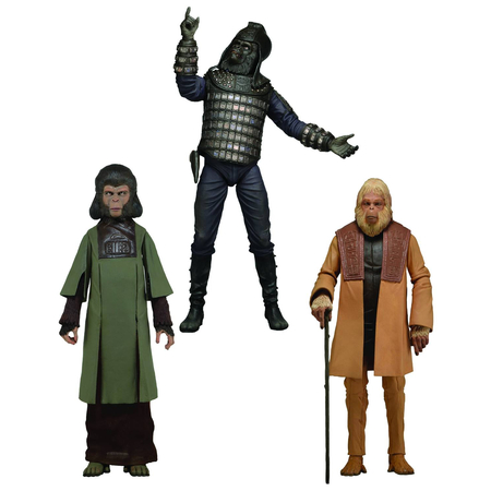 Planet of the Apes Classic 7 inches Series 2 - Set of 3 Figures