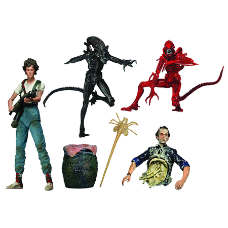 Aliens Series 5 - Set of 4 Figures 7 inches NECA