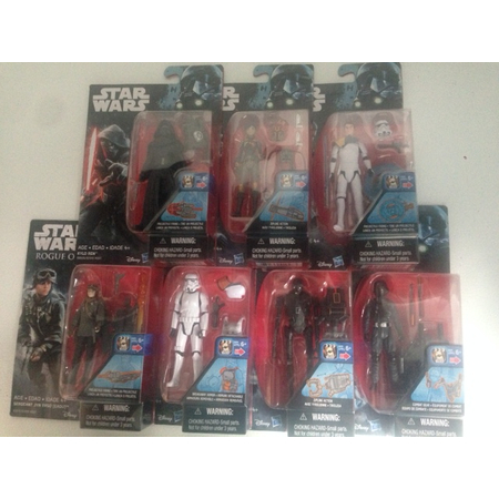 Star Wars Rogue One: A Star Wars Story Wave 1 Set of 8 Figures
