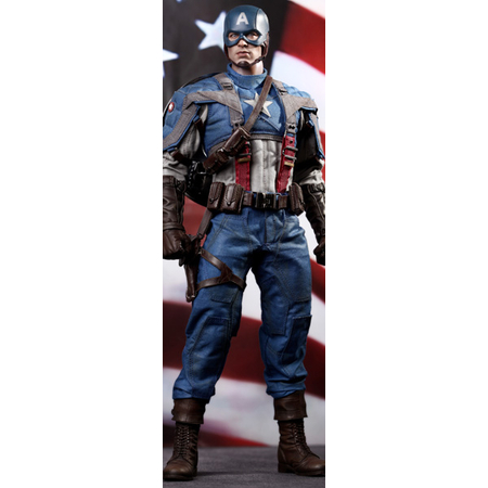Marvel The First Avenger Captain America figurine 1:6 Hot Toys MMS156 901384