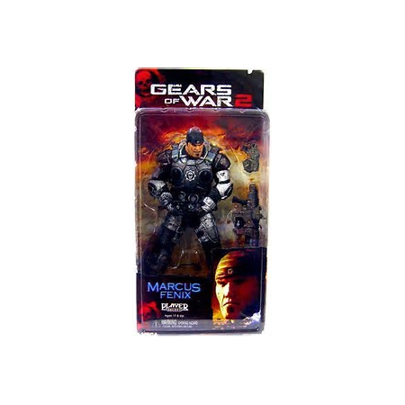 Gears of War 2 - série 3 Marcus Fenix avec fusil (version régulière) figurine 7 po NECA