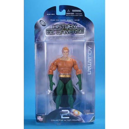 History of the DC Universe Série 2 Aquaman Figurine 7 pouces DC Direct