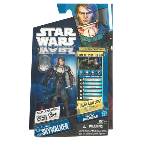 Star Wars Clone Wars Anakin Skywalker (2010) Figurine echelle 3,75 pouces Hasbro