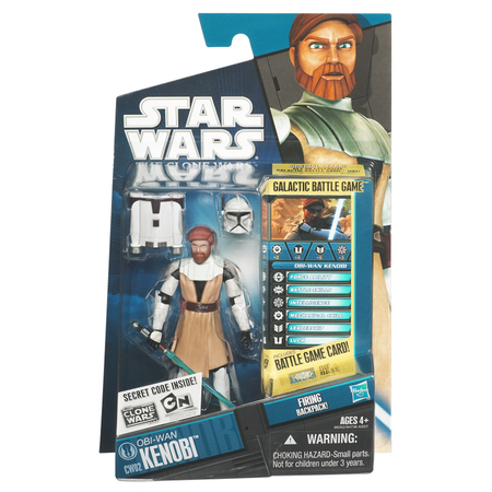 Star Wars Clone Wars Obi-Wan Kenobi (2010) Figurine échelle 3,75 pouces Hasbro