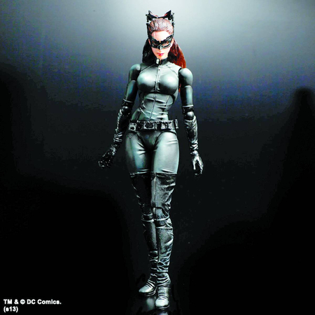 The Dark Knight Trilogy Play Arts Kai Catwoman 8 inches