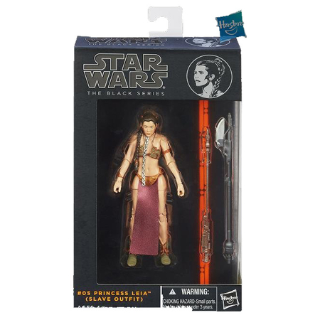 Star Wars Black Series 6 pouces Princess Leia (Tenue d'esclave) Hasbro #05