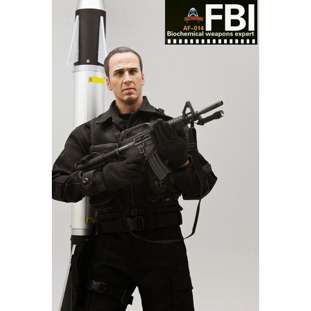 FBI Biochemical weapons expert - Nicolas Cage Art Figures AF-014