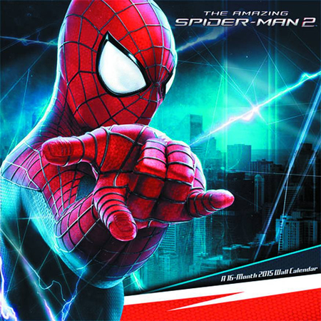 Amazing Spider-Man 2 2015 16 Months Wall Calendar