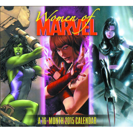Women of Marvel 2015 16 Month Wall Calendar
