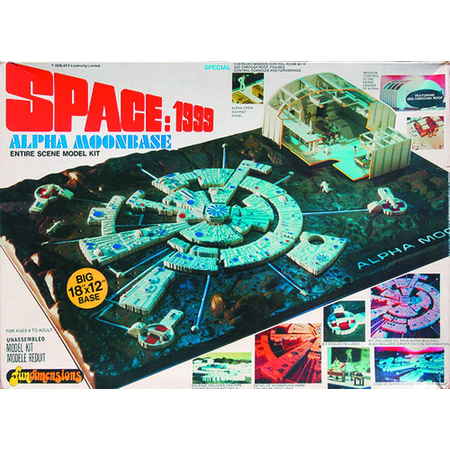 Space 1999 Moon Base Alpha 1/3200 Scale Model Kit