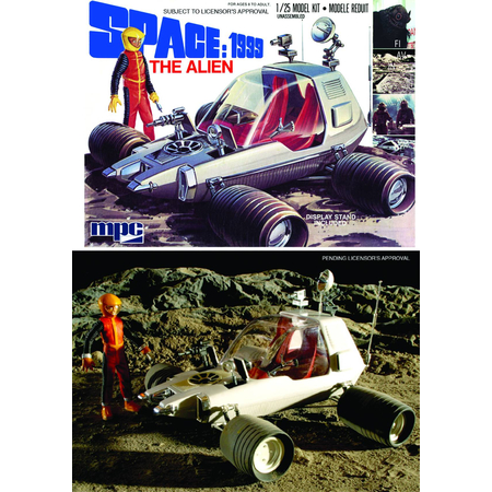 Space 1999 The Alien Moon Buggy 1:25 Scale Model Kit