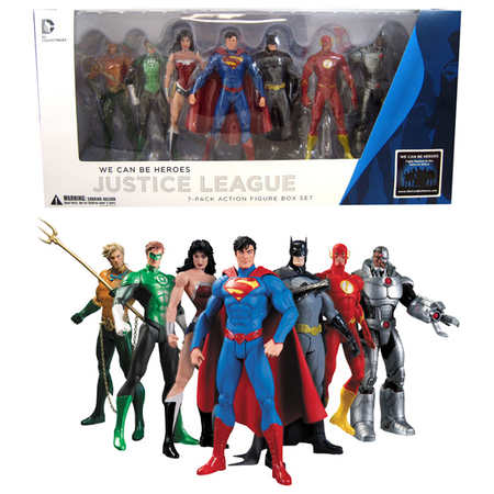Justice League New 52  7-Pack Box Set