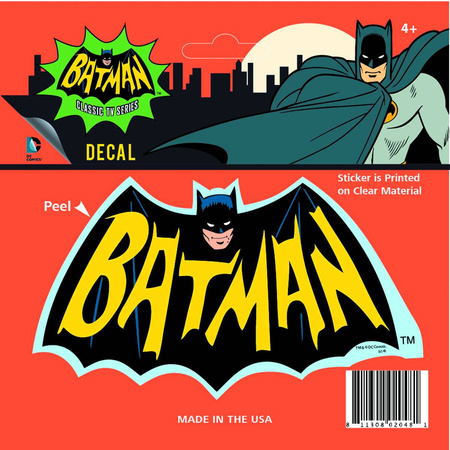 Classic Batman TV Vinyl Decal Asst