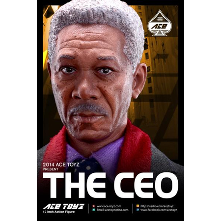ACET-001 1/6 The CEO Morgan Freeman look alike