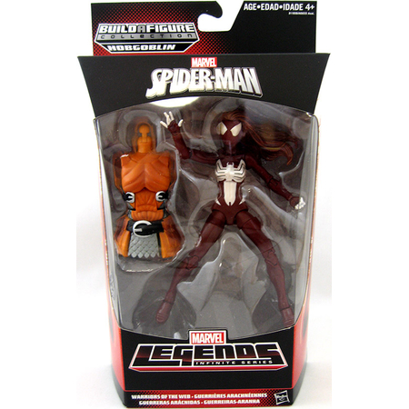 Marvel Legends Spider-Man Wave 3 Infinite Series -  Warriors of the Web - Spider-Woman 6-inch scale action figure (BAF Hobgoblin) Hasbro