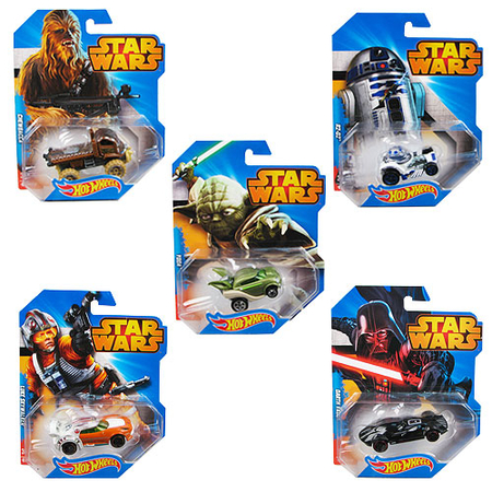 Star Wars Hot Wheels 1:64 Character Car Wave 1 - Yoda