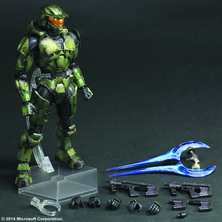 Halo 2 Play Arts Kai Master Chief Anniversary Edition 9-inch