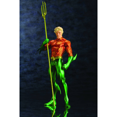 DC Comics Aquaman Artfx Statue New 52 Version 8 inches 1:10 Scale Kotobukiya